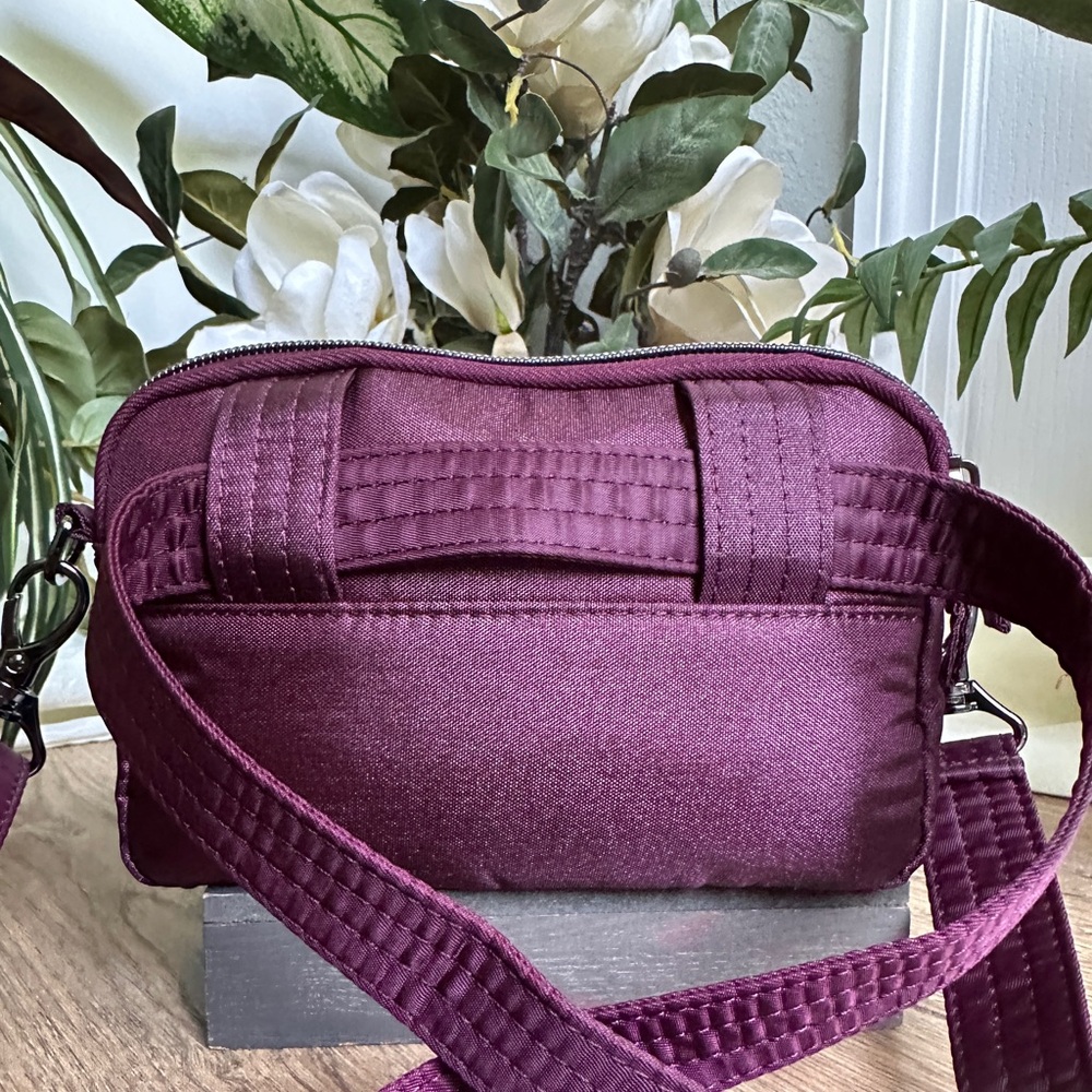 Lug 2 Pc. Bundle - Cranberry Romper Tote w/Coupe Crossbody - Picture 12 of 16